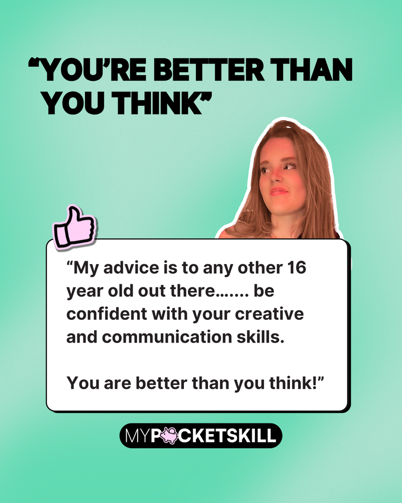 Rebecca - "you&#x27;re better than you think"